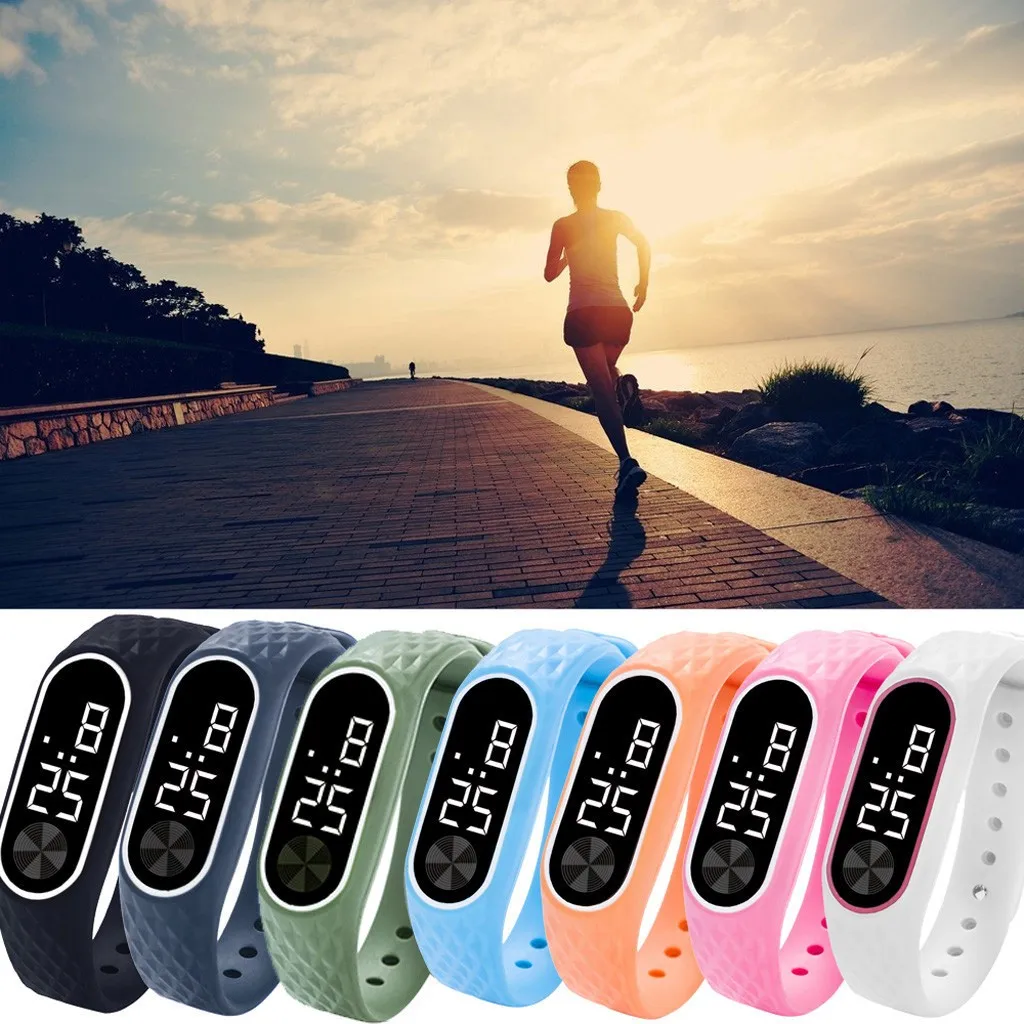 

Children's Watch Led Outdoor Sport Digital Waterproof Clock For Boys Girls Multifunction Electronic WristWatch Kids Watches 2020