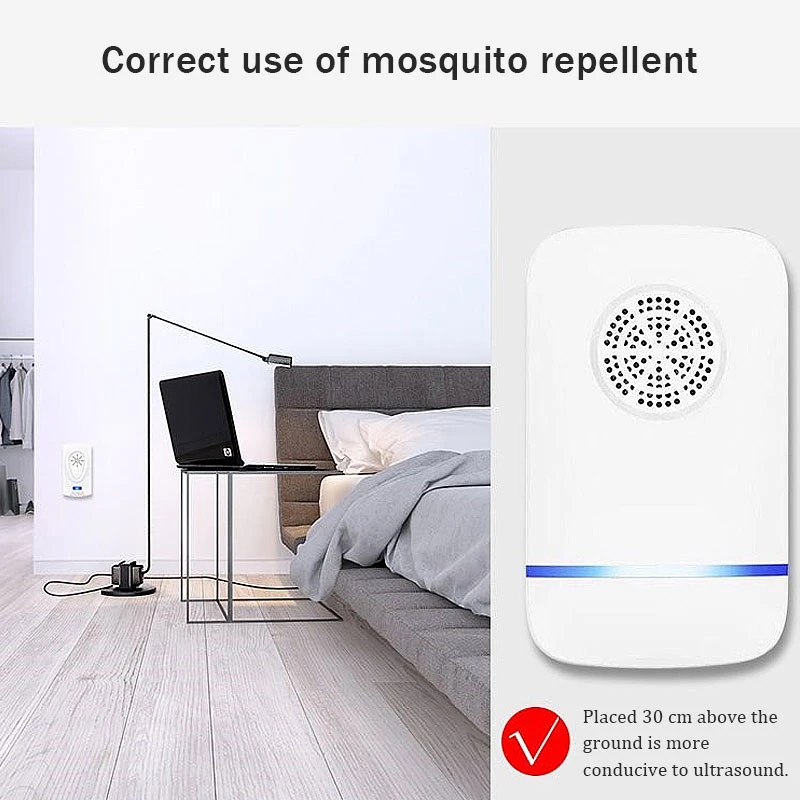 Интеллектуальный ультразвуковой отпугиватель комаров для детей может