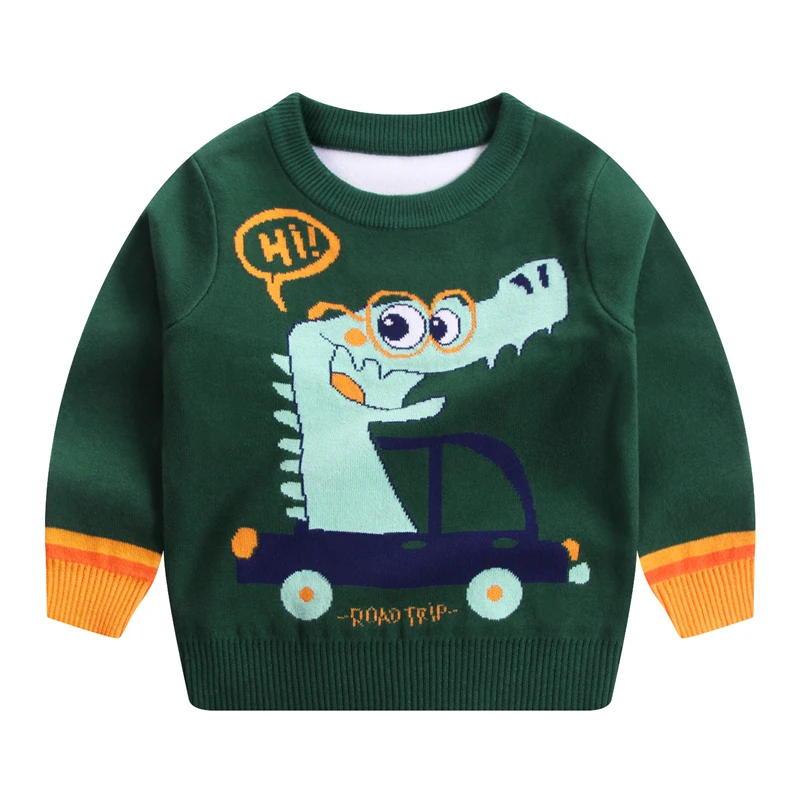 

Kids Boys Sweaters Pullover Tops Jacket Winter Autumn Long Sleeves Toddler Kids Spring Children's Cute Clothing