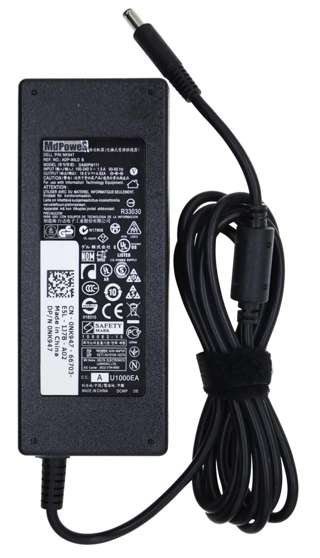Оригинальное зарядное устройство для ноутбука 19 5 в 3043 а 90 Вт адаптер переменного