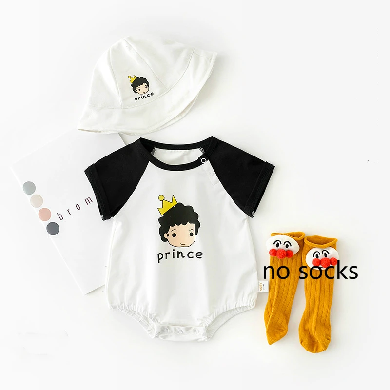 

2021 для новорожденных Одежда для маленьких девочек детский летний сарафан принцессы с принтом для малышей, комбинезон + Солнцезащитная шляп...