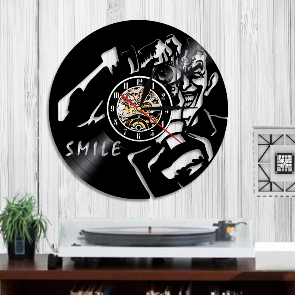 Фотограф фотографирует Красочный Светодиодный светильник настенные часы Сделай