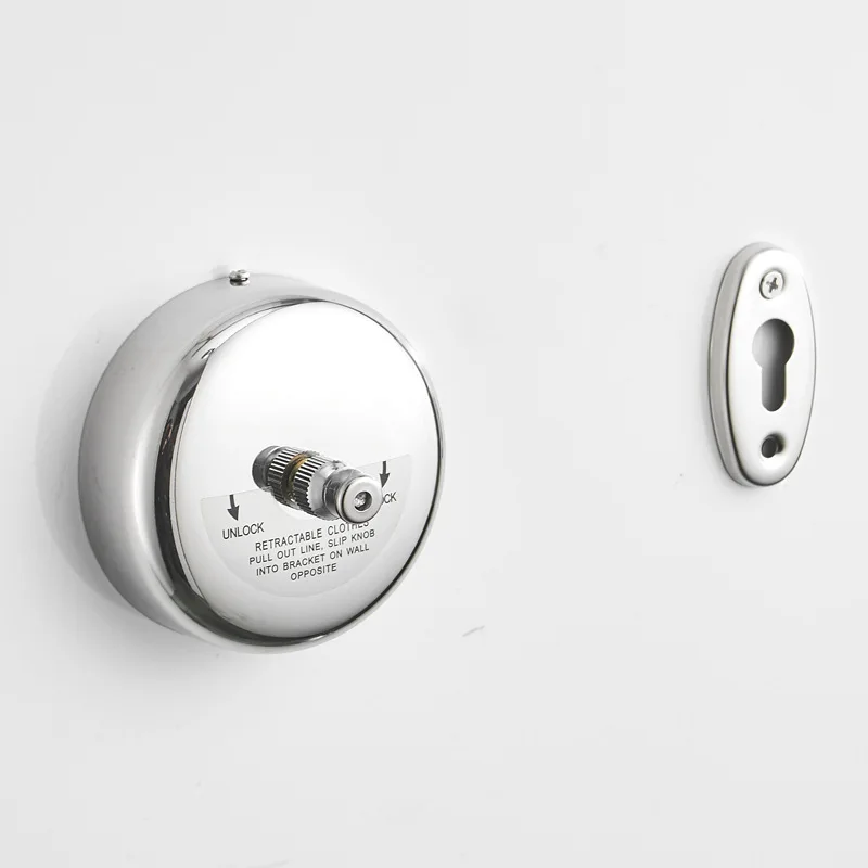 

No punching Retractable Clothesline Indoor Outdoor Laundry Hanger Clothes Dryer Organiser Clothes Drying Rack Rope Square New