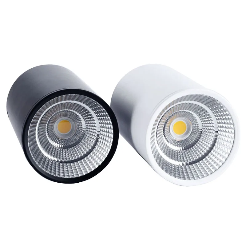 

QIUBOSS LED Surface Downlights Dimmable for Bathroom Kitchen IP65 220V COB Ceiling Lights 15W 18W 20W LED Indoor Lighting Lights