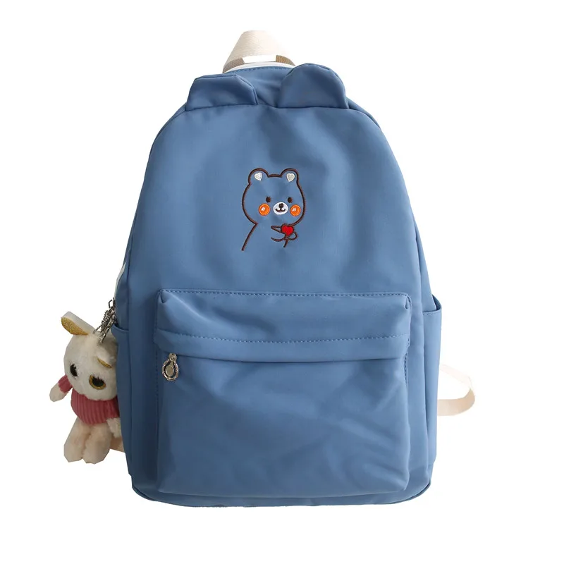 

Pretty Style Waterproof Nylon Wome's Backpack Fashion Student Teenager Schoolbag New Backpack For teenage Girl Book Bag Female