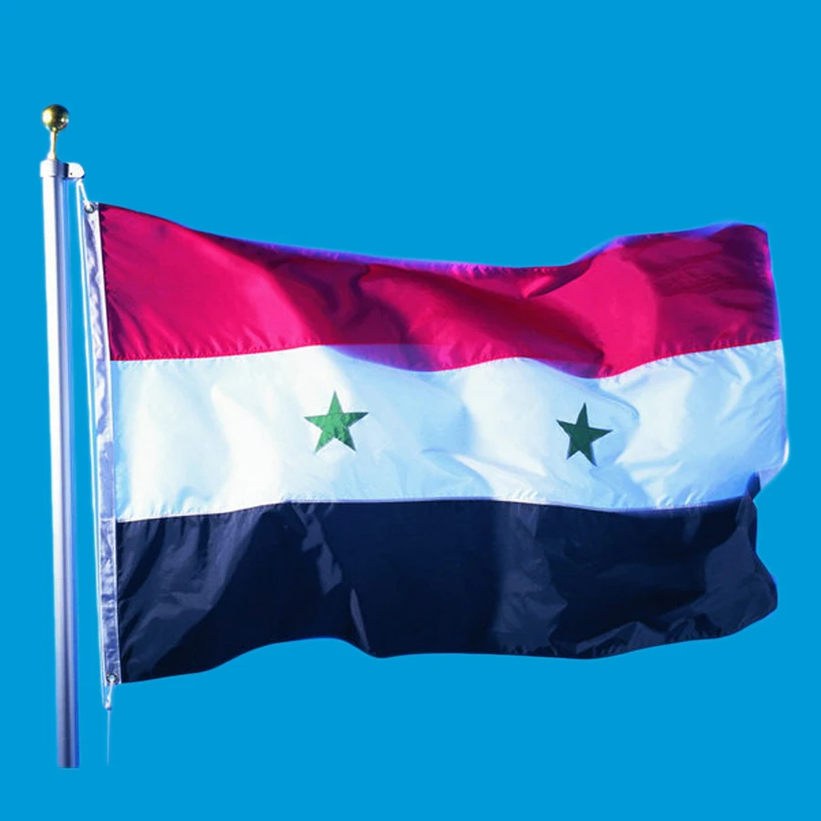 Флаг Сирийской Республики 90 х150 см | Дом и сад