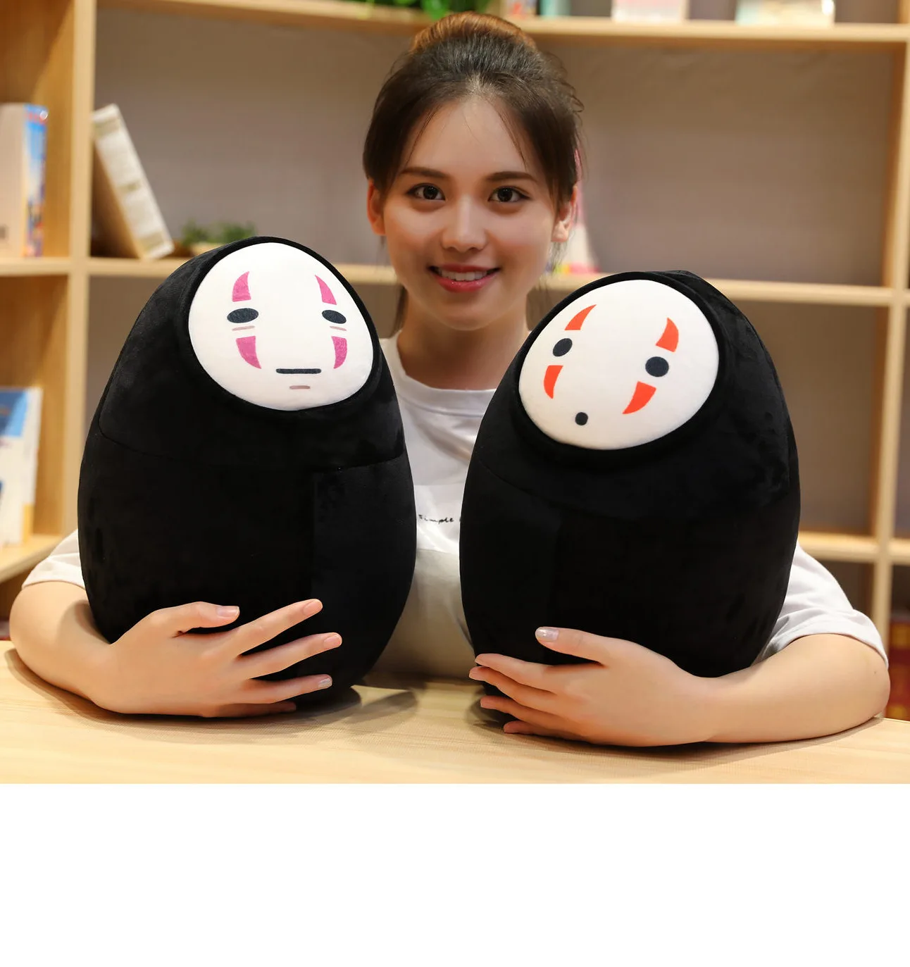 38 см японская Тоторо плюшевая игрушка унесенная спиралью для безликих мужчин