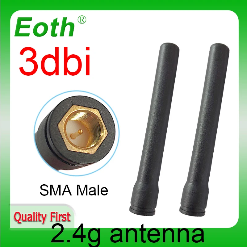 

Антенна EOTH 2,4 ГГц, антенна 3 дБи, sma, Wi-Fi, 2,4 ГГц