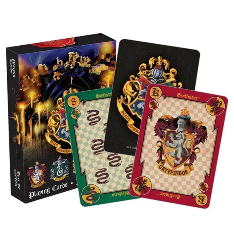 Hary игральные карты игра дом Potters коллекция значки символы замок Поттер