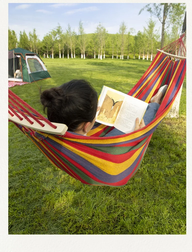 

Летняя уличная дорожная гамак тканевая кровать