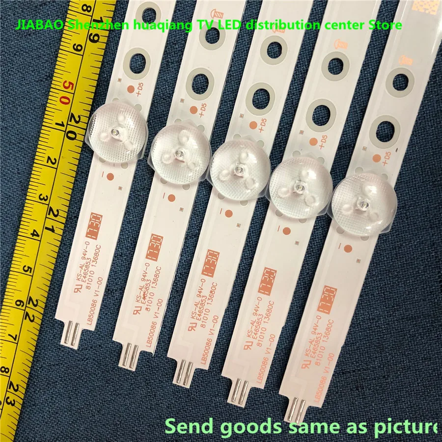 5 комплектов = 50 шт. светодиодный фонарь для 50PUS6162/12 50PUS6703 50PUS6753 50PUS7383/12 50PUS6523/12 50PUS6503