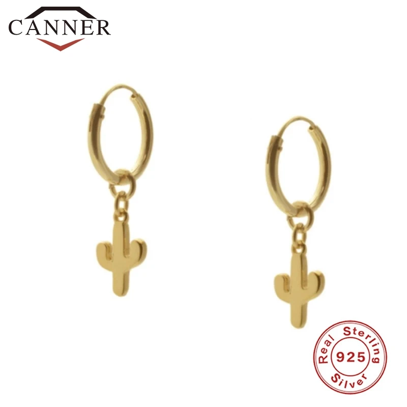 Женские серьги-кольца из серебра 925 пробы с геометрическим рисунком | Украшения и