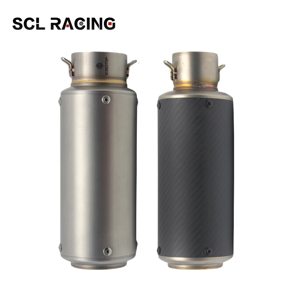 Универсальный глушитель выхлопной трубы для мотоцикла из углеродного волокна 35