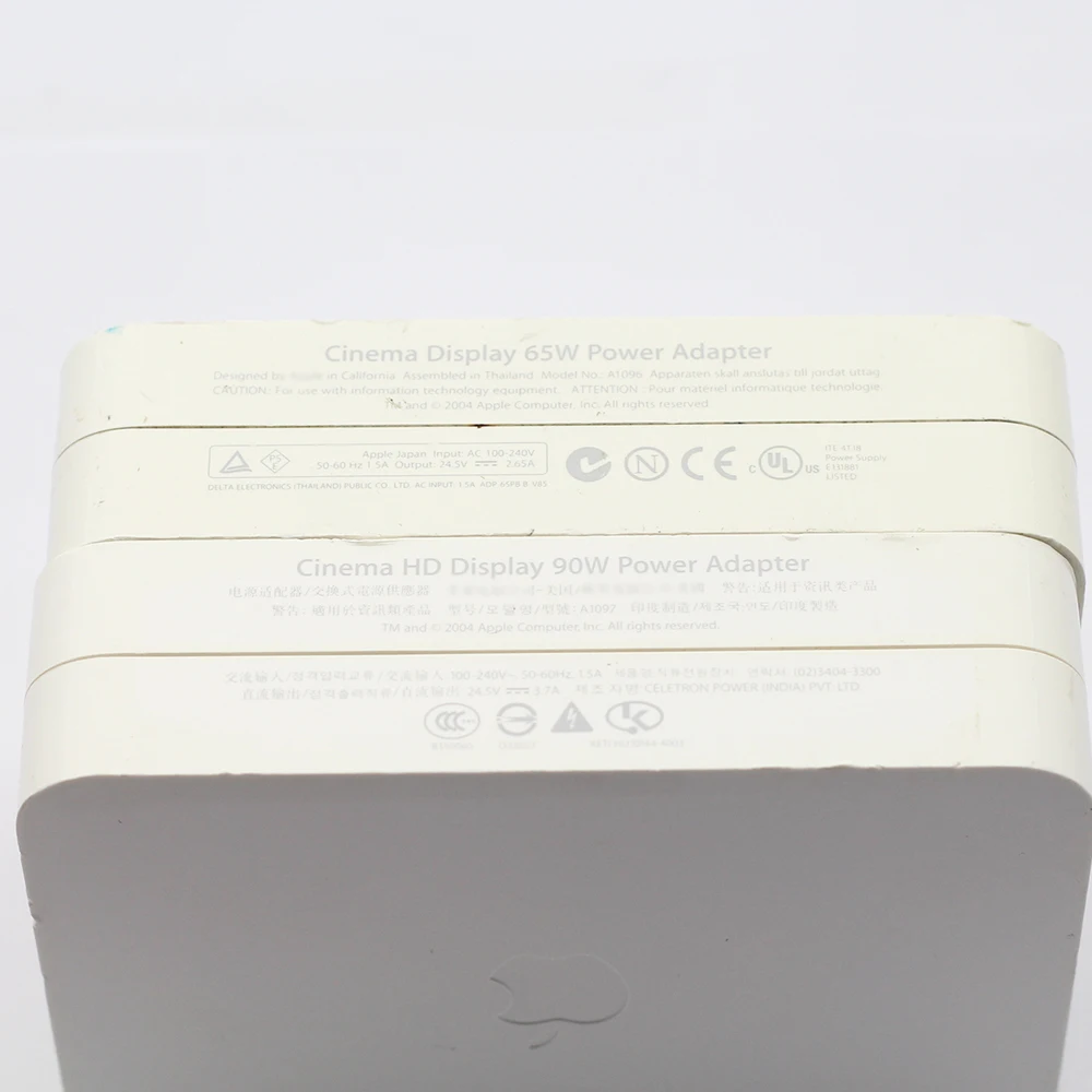 

Original 65W 90W Power Supply A1096 A1097 For apple 20" 23" DVI HD Cinema Display A1081 M9177 ,A1082 M9178 AC Adapter