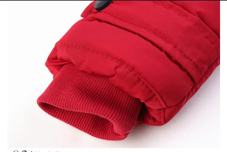 Зимние детские куртки на утином пуху пуховики пальто с мехом для больших