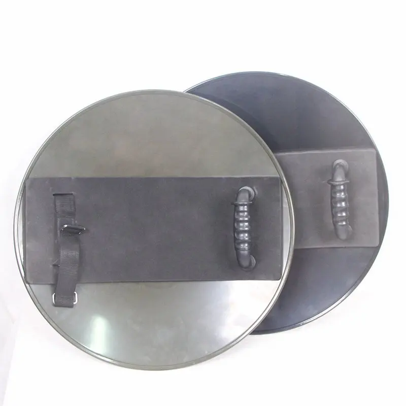 

Anti Riot Thickened Shield 53*53CM Security Staff Campus Self Defense PC Plastic Material High Quality Protection Round Shield
