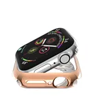 Чехол для часов Apple Watch series 6 5 4 3 2 1, тонкий Силиконовая защита для экрана чехол 42 мм 38 м 40 мм 44 мм для iWatch se6