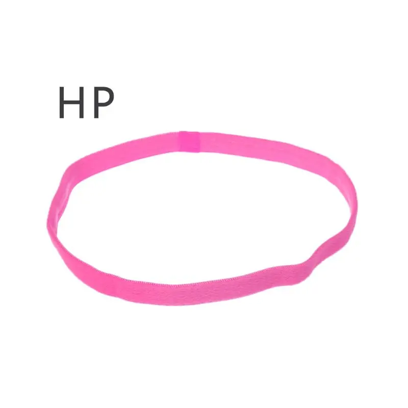 

Hot Women Men Elastic Sports Football Yoga Hairband Non-slip Headband Hair Rope