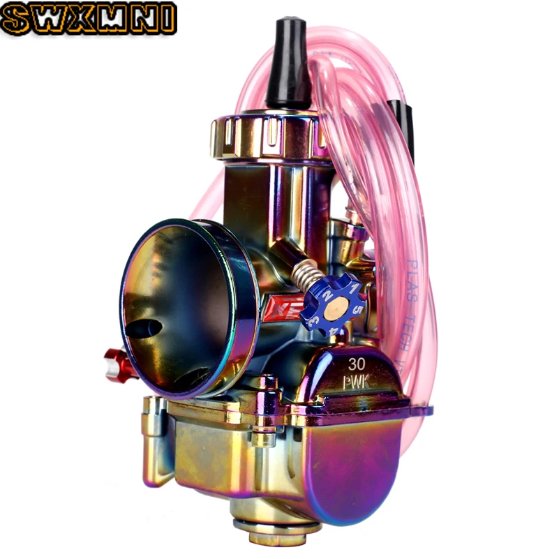 Карбюратор PWK для скутера мопеда Kazuma Honda Yamaha Kawasaki Suzuki Redcat ATV Qua 21 24 26 28 30 32 34 мм |