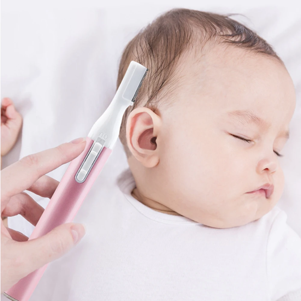 

Детская мини-бритва, ручка для удаления волос, многофункциональный электрический триммер для бровей