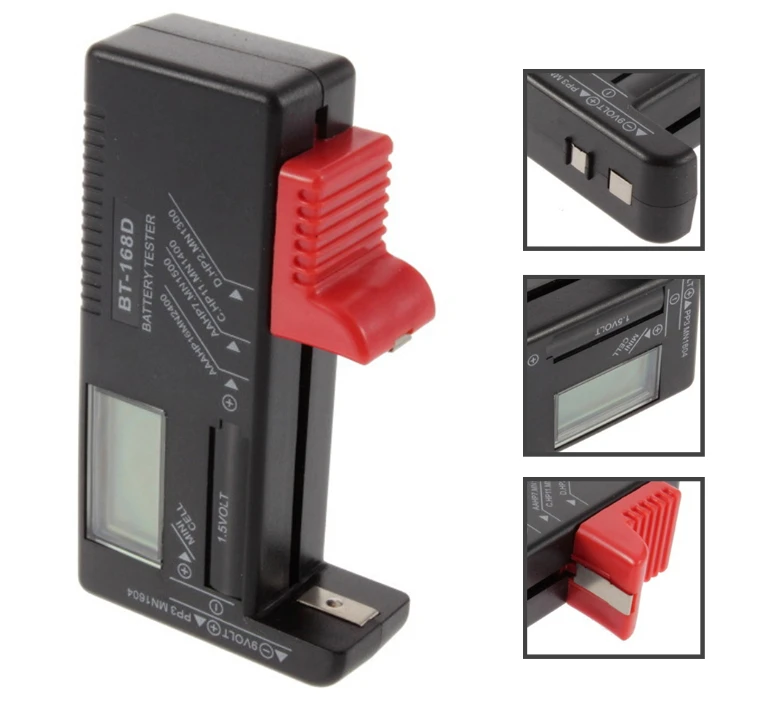 Цифровой тестер емкости аккумуляторов LAMEZIA диагностический инструмент для 9 в 1 5