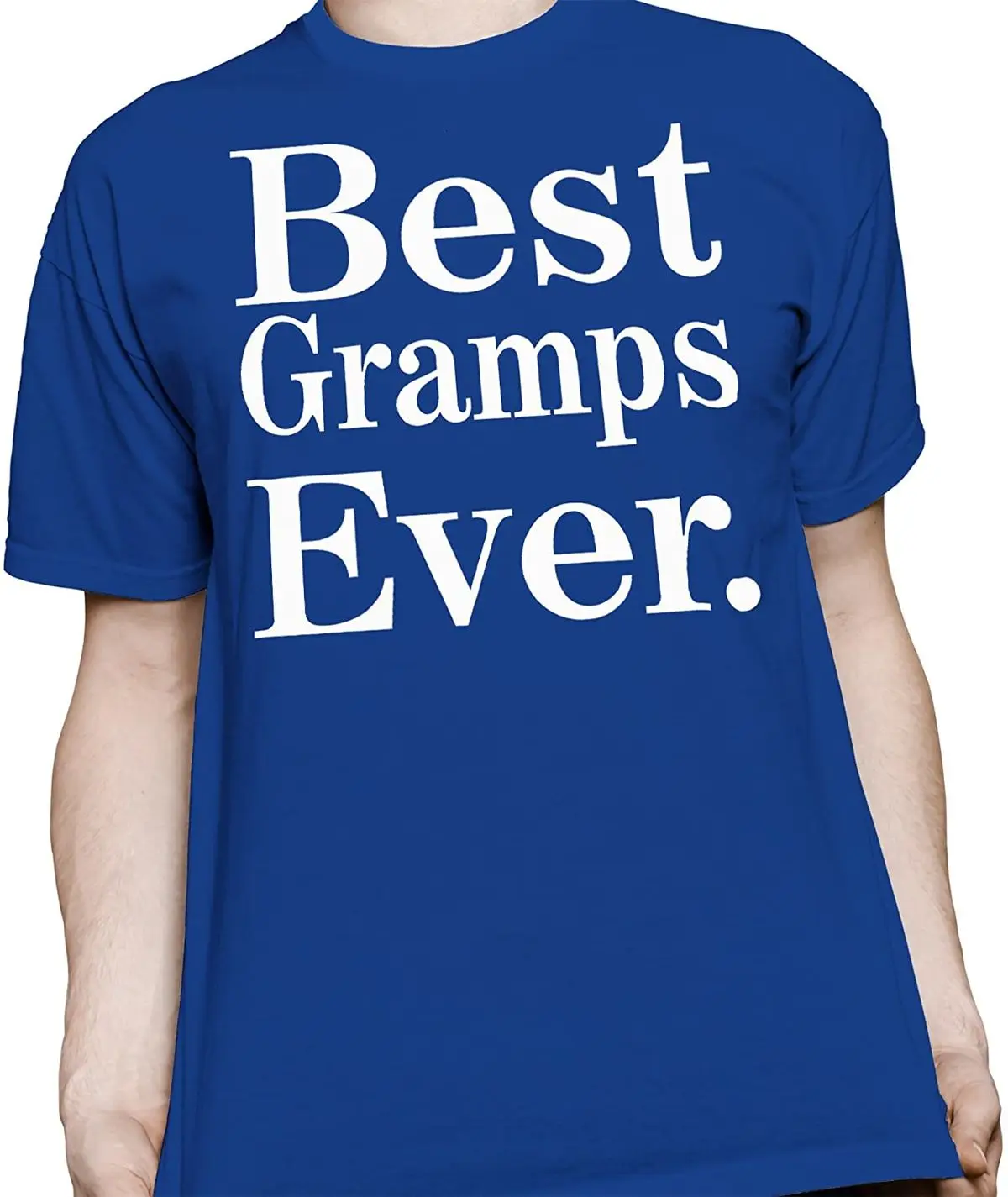 

Fashion Cool Men T shirt ShirtInvaders Best Gramps Ever Mens T-Shirt Women Funny print tshirt