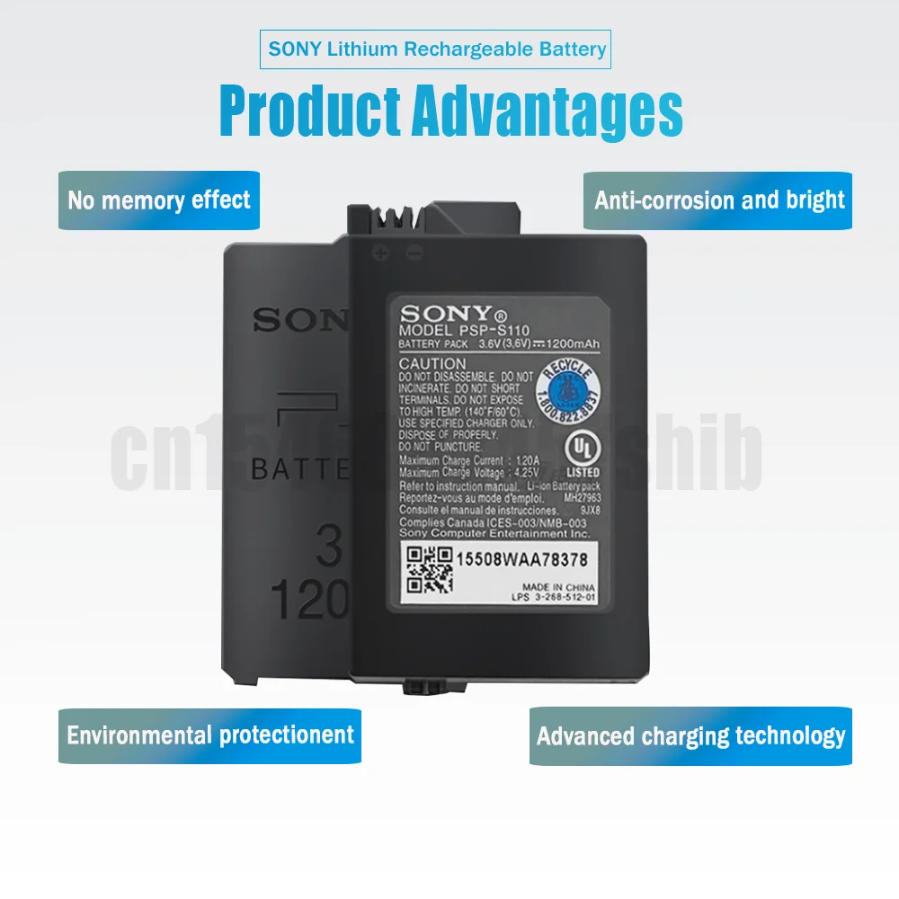 Литий-ионный аккумулятор для Sony 3 6 В 1200 мАч 1 шт. | Электроника
