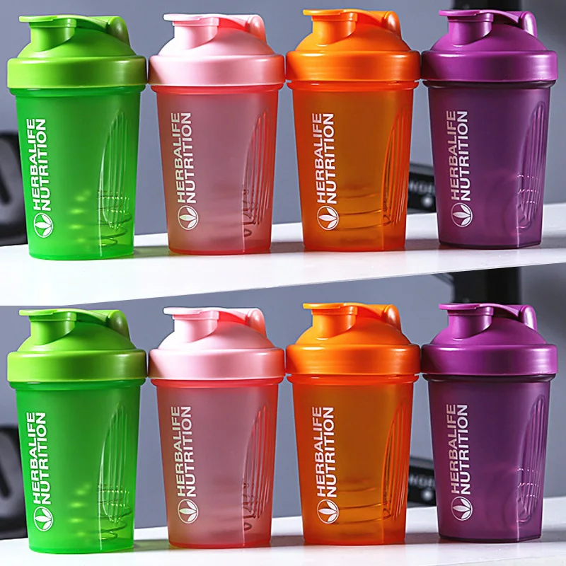 400 мл 500 мл портативный Herbalife Nutrtion прозрачный велосипедный велосипед герметичная Спортивная небьющаяся пластиковая бутылка для воды