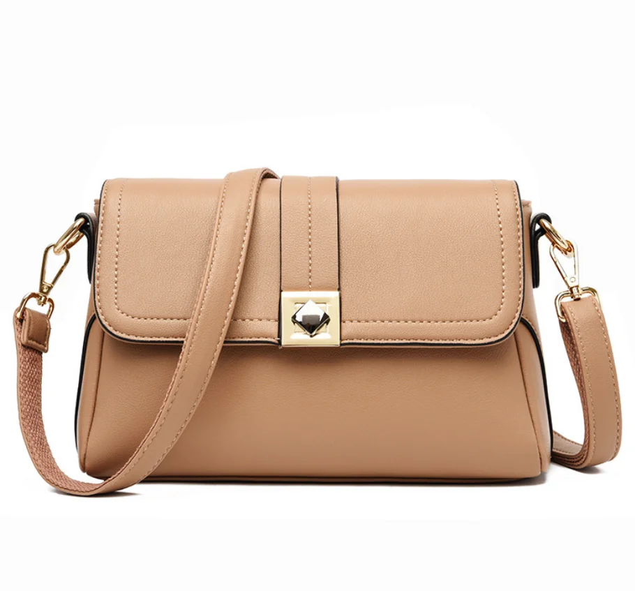 

2021 new fashion ladies casual ladies PU shoulder bag ladies chain handbag purse