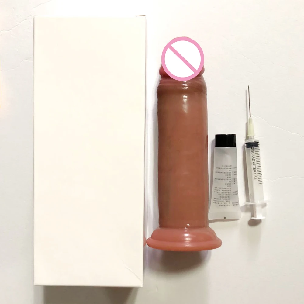 Двухслойный мягкий силиконовый фаллоимитатор S/M/L эротический с ремешком