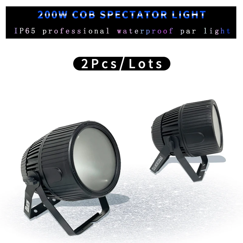 

2Pcs/Lots 200W LED zoom waterproof par light, IP65 waterproof, 15~55° zoom, RGBW 4 in 1 suitable for outdoor performances