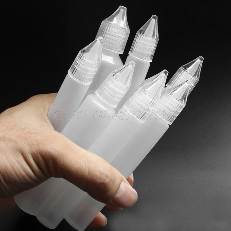 E-для отжима сока и масла бутылка Vape дрип Тип прозрачная пластиковая пустая