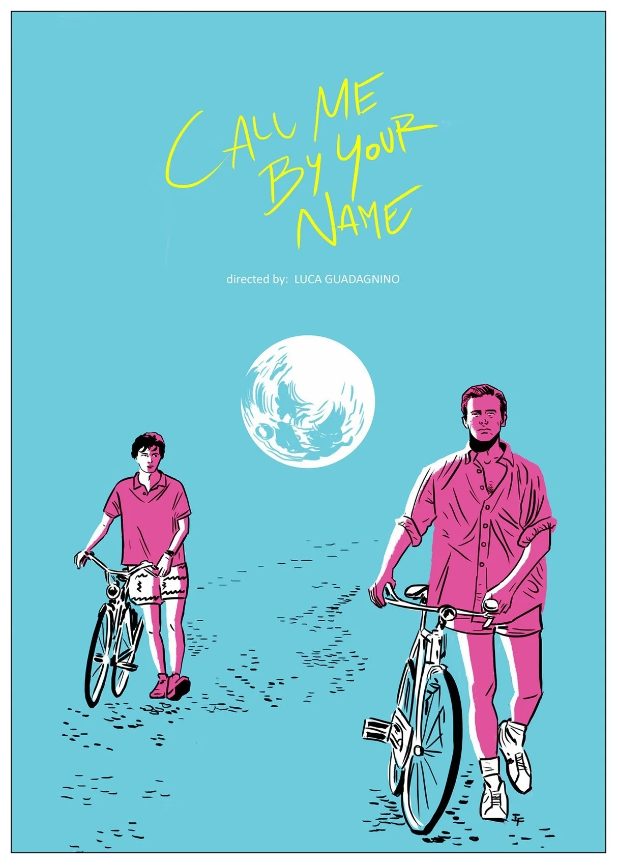 

Coated paper Movie Poster Call Me by Your Name Hot Art Poster Silk Fabric Cloth Print For Home Decor Wall Pictures(16*11inch)