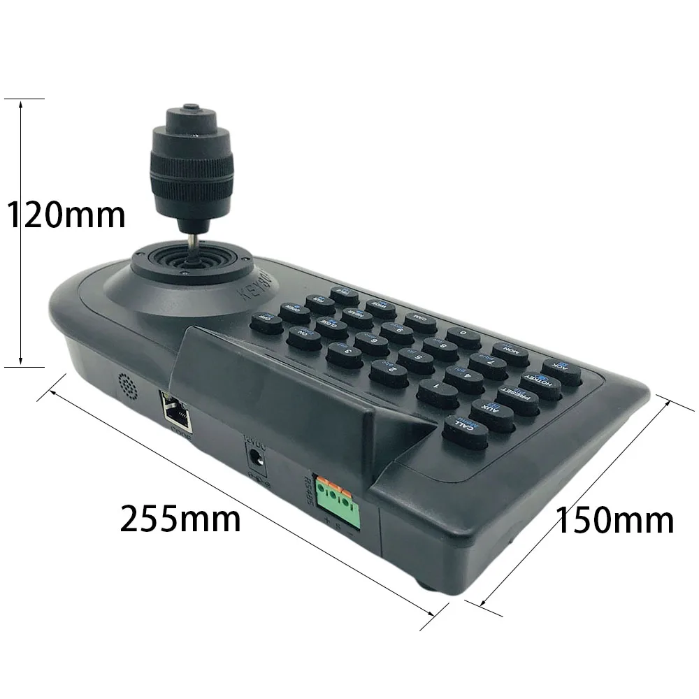 4-Осевая система безопасности CCTV Multi-function Joystick Keyboard Controller RS485 LCD Display для управления камерой High Speed Dome PTZ.