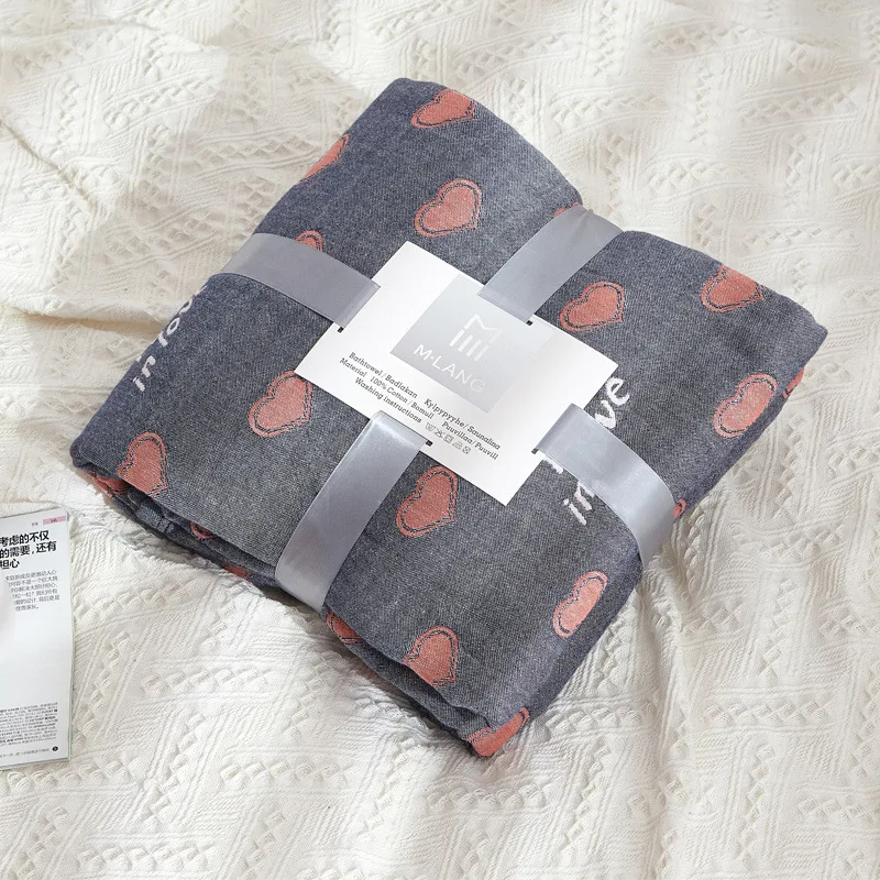 Comprare Trapunta Asciugamano In Garza Giapponese A Quattro Strati In Cotone Singola Doppia Estate Trapunta Fresca Coperta Estiva Pisolino Coperta Per Adulti Coperta Per Divano