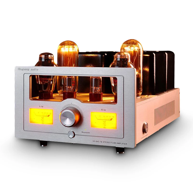 Douk аудио Hi-end 300B Push 845 вакуумный ламповый Интегрированный усилитель HiFi одноконцевый чистый усилитель класса A