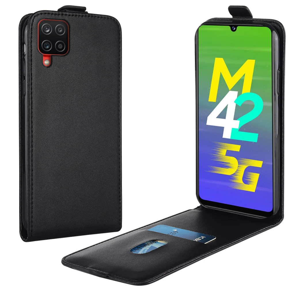 

Роскошный кожаный чехол с откидной крышкой для Samsung Galaxy M42, Женский M425, M425F, чехол для телефона Galaxy m42, чехол для телефона