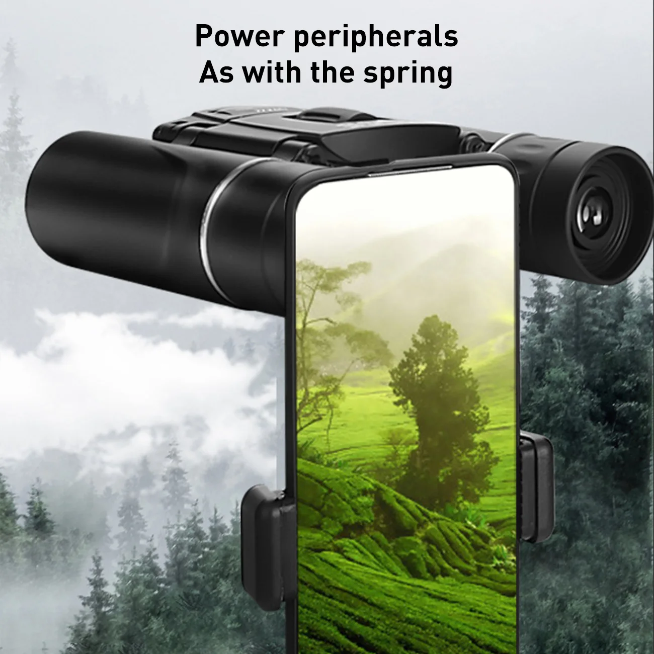 

100x22 Mini Telescope High Quality Powerful Folding Binocular Long Range Professional Zoom Telescope Night Vision Outdoor
