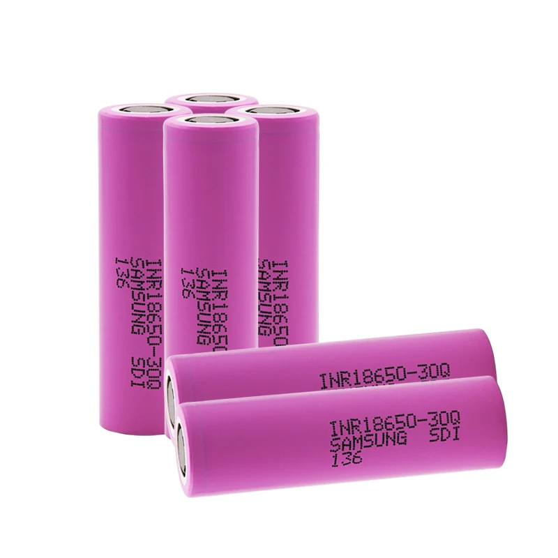 18650 3000 мАч заряжаемая электронная сигарета батарея для samsung INR 30Q power с высоким