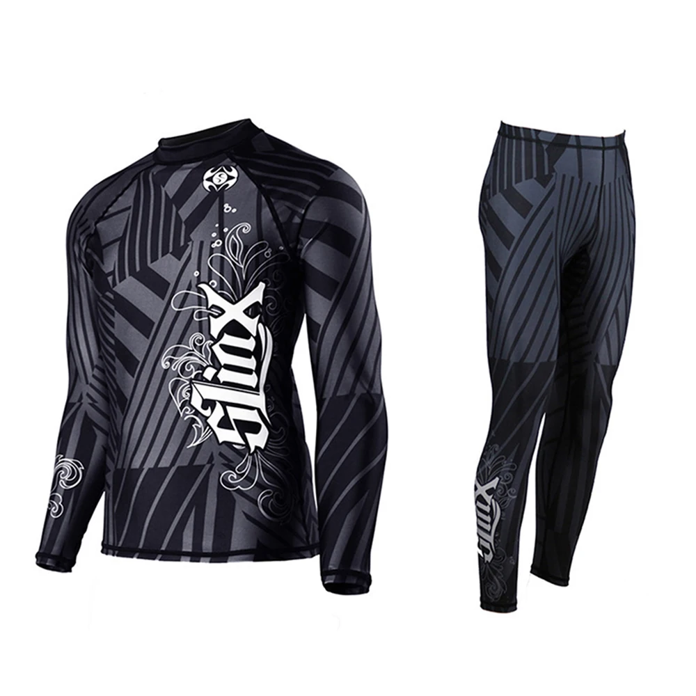 

Men's Thin Quick-Drying Lycra Long Sleeve Split Sunscreen Surfing Suit Water Sports Swimming Motorboat Surfing Suit UPF 50+