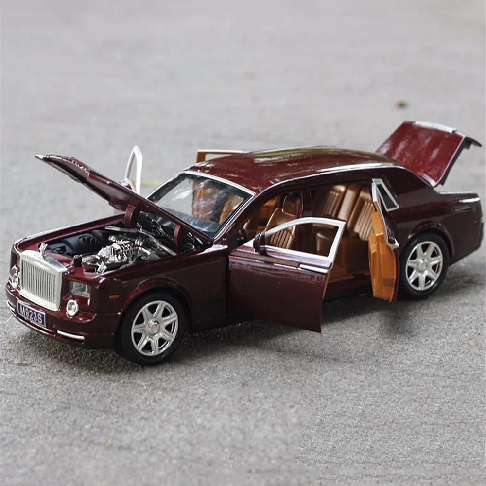1/24 модель автомобиля Rolls Royce Phantom удлиняется 1/32 AMG GTR игрушечный автомобиль Hummer