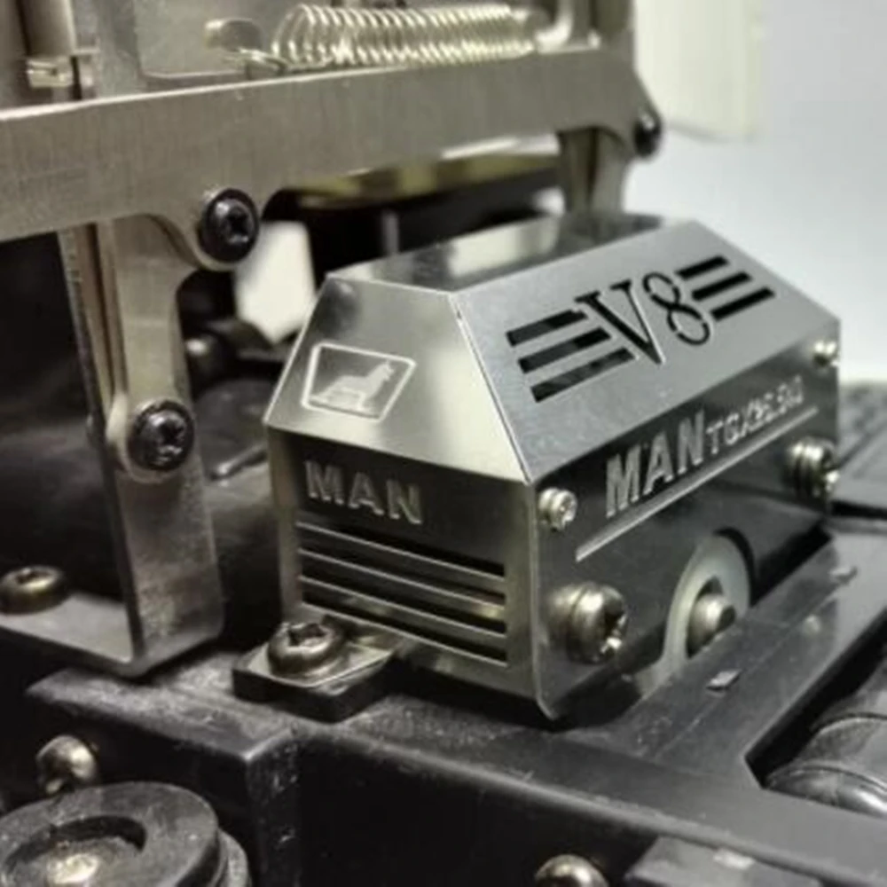 Металлические Чехлы для коробки передач 1/14 Rc Truck Tamiya MAN 26 540 56325 пульт