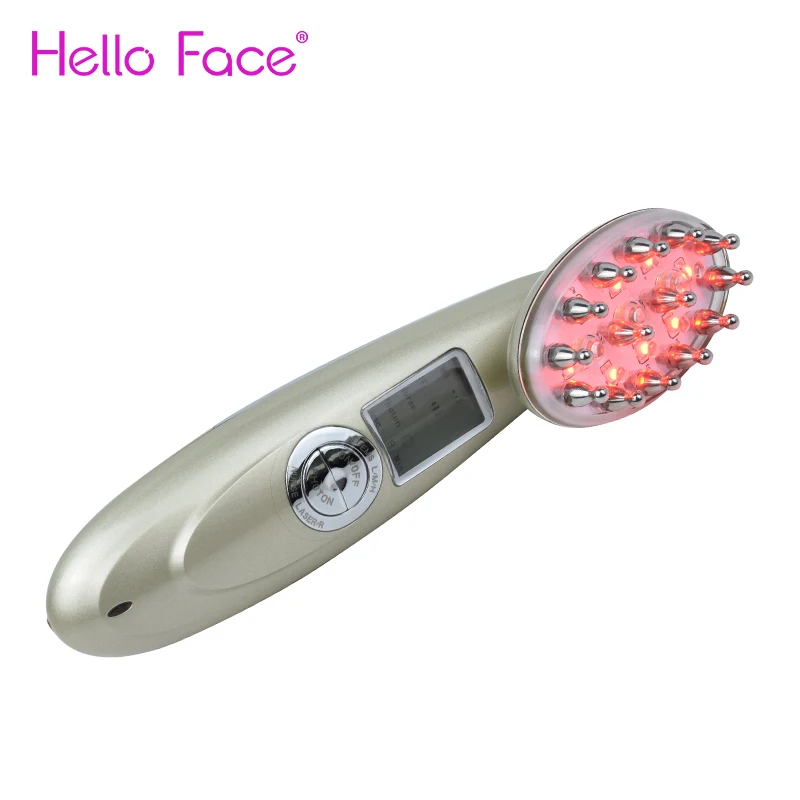 

Electric Hair Growth Comb Scalp Massage Anti Hair Loss Hair Repair Treatment RF Red Light EMS Vibration Hair Care Therapy