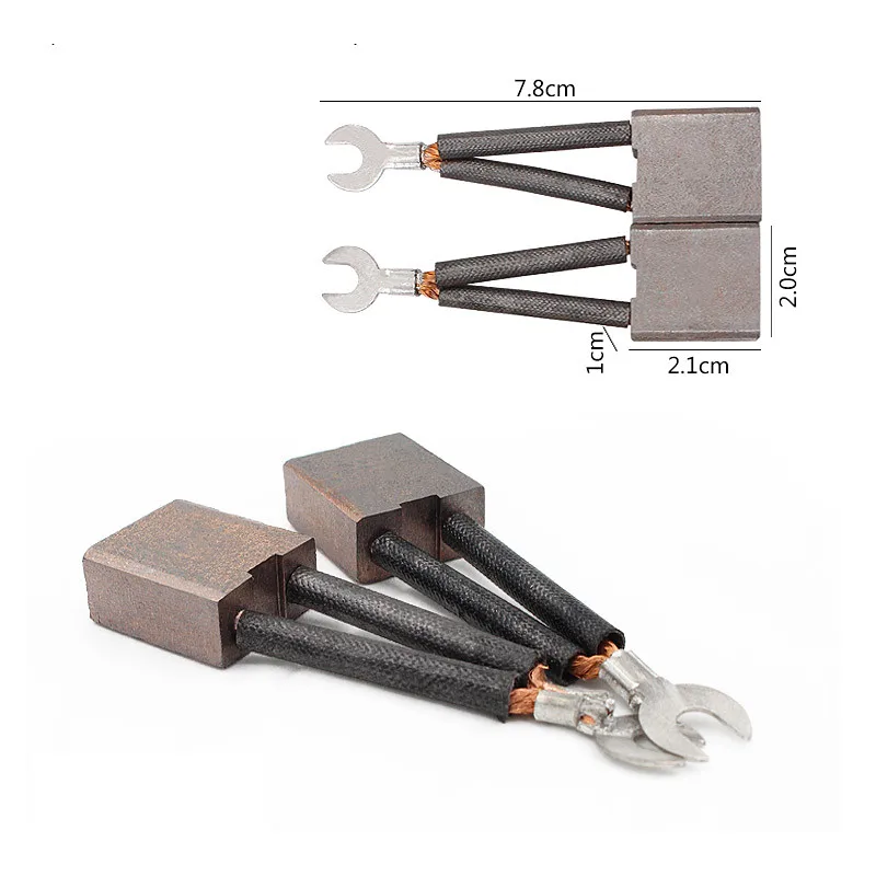 Двигатель постоянного тока угольные щетки коллекторный двигатель 2 1 0 5 см