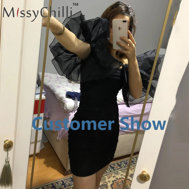 MissyChilli белое Плиссированное кружевное лоскутное облегающее платье сексуальные