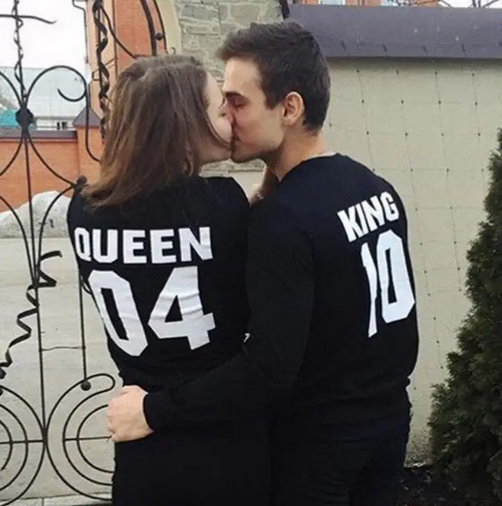 King 10 Queen 04 Hoodies Sweatshirts EuropeTops 2022 Women Casual Kawaii Harajuku Kpop Sweat Punk For Girls Clothing Korean