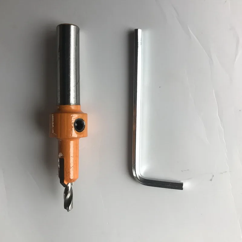 Бесплатная доставка 1 шт. DIY Деревообработка 5 4 0 мм с потайной головкой деревянная