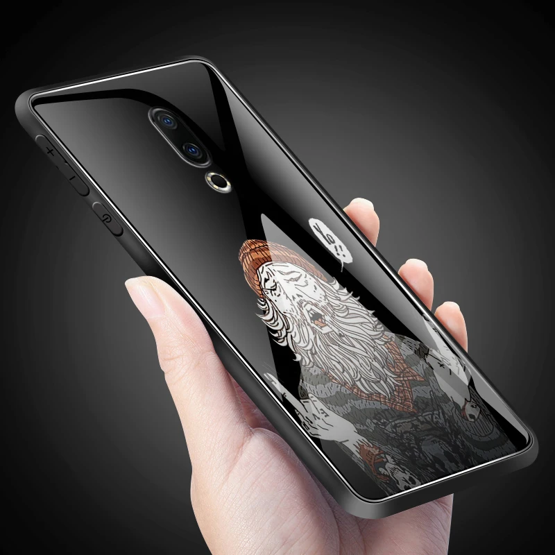 Для iPhone 5S, se, 6, 6 S, 7, 8Plus XR XS макс. закаленное стекло чехол для Meizu M5 M6 M8 M9 Примечание 16th плюс Чехол ударопрочный жесткий дизайн глубокий сумка