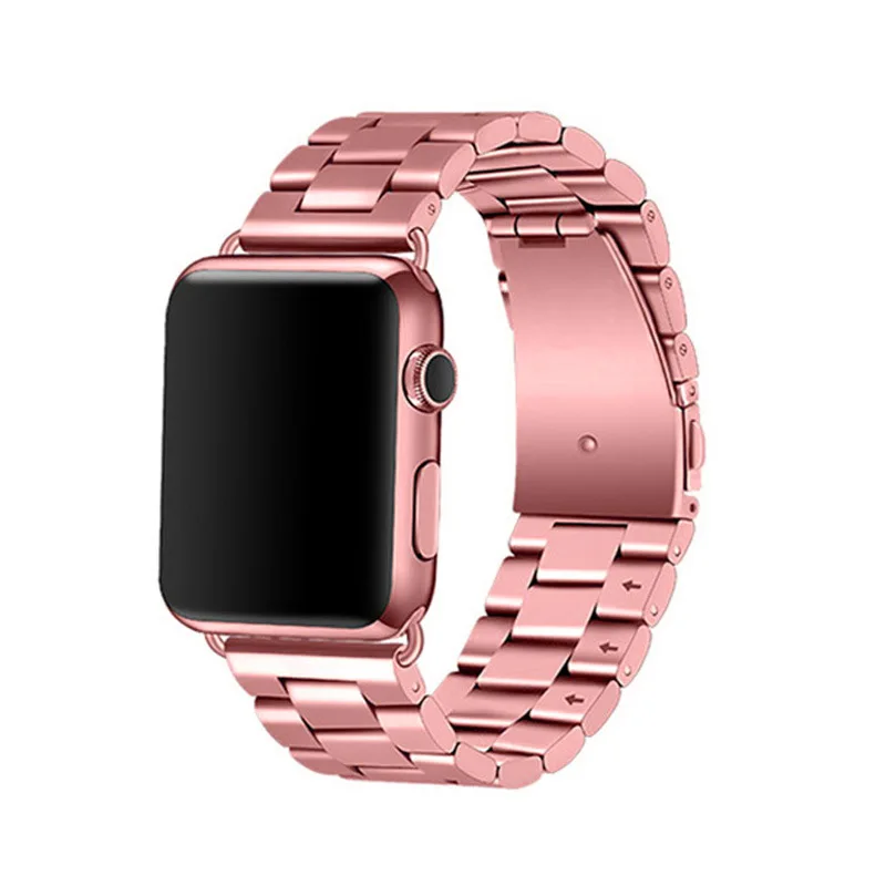 Смарт часы ремешок 44 мм для apple watch series 2 металлические ремешки для часов iwatch 40 мм нержавеющая сталь для iphone watch 42 мм 38 мм 2 1