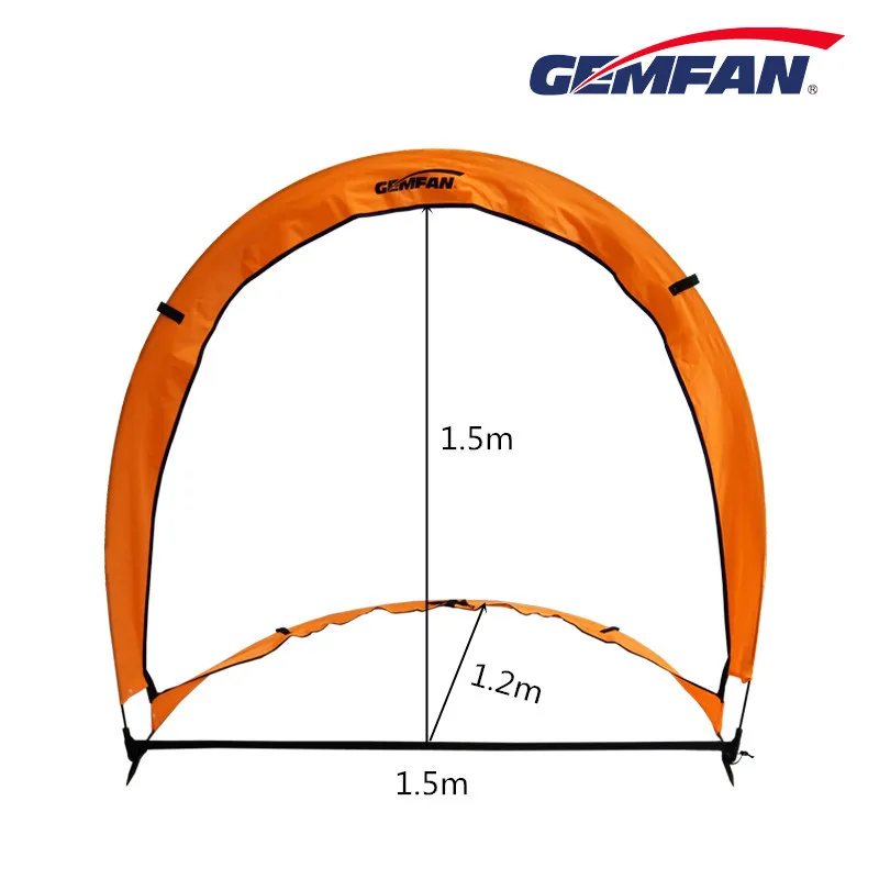 Gemfan складные Стекловолоконные рейки двойного назначения Airgates 150x150x120 см для